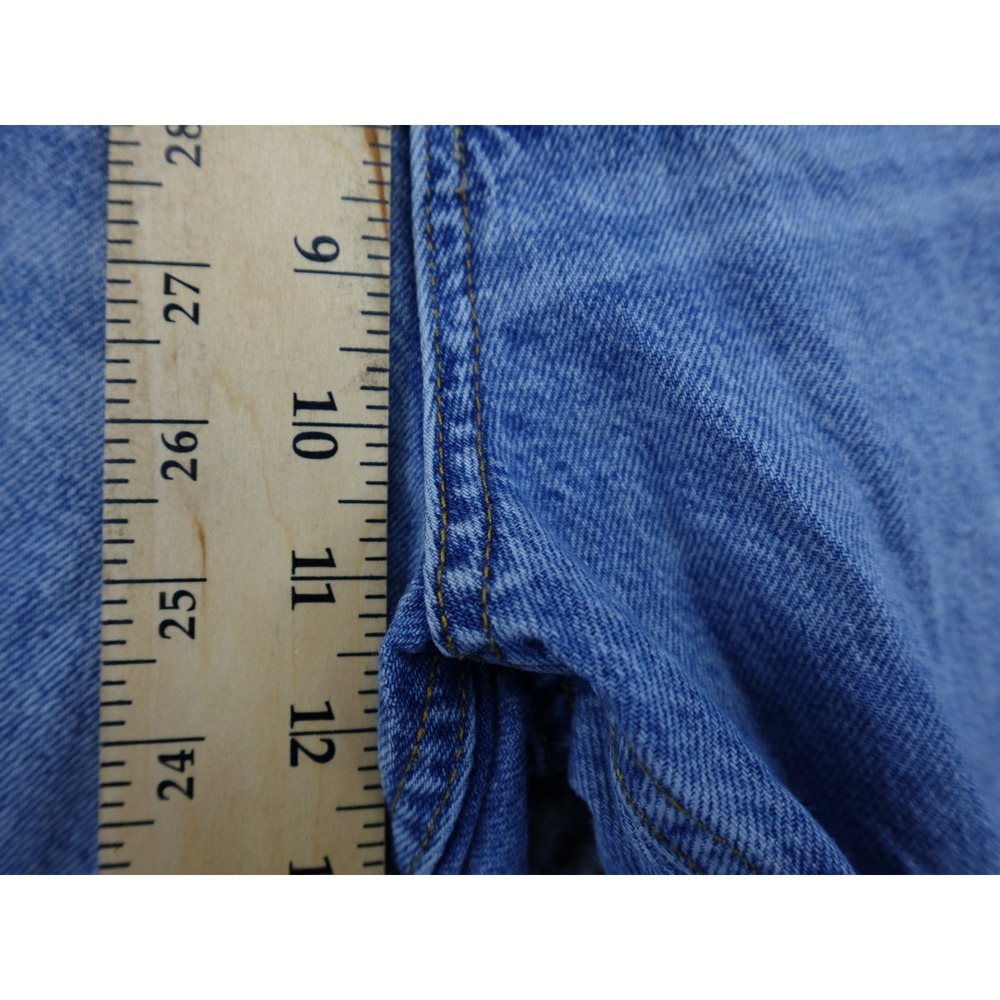 WE THE FREE‎ Curvy Jeans Womens 34 Light Wash Blue Denim Button Fly Casual - Picture 9 of 16